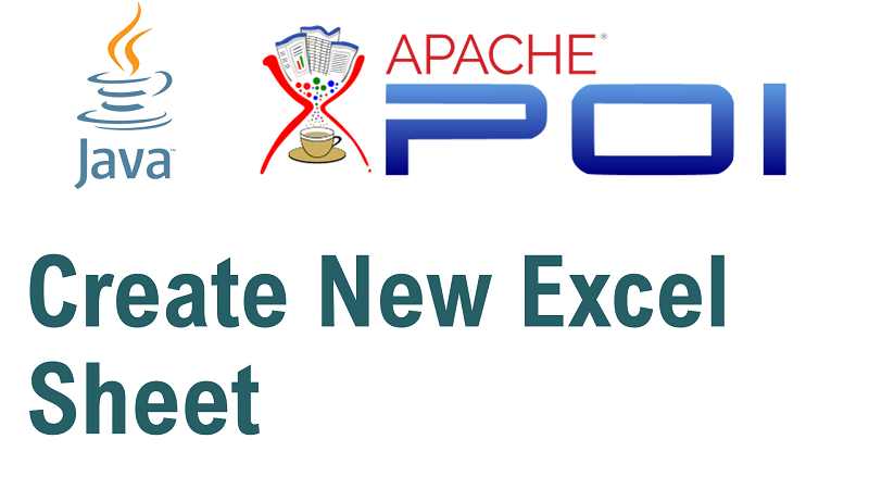 Apache POI Create new Excel sheet