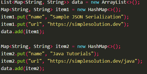 Json Map Example Convert List Map To Json In Rest Response Using Jersey Roy Tutorials Code