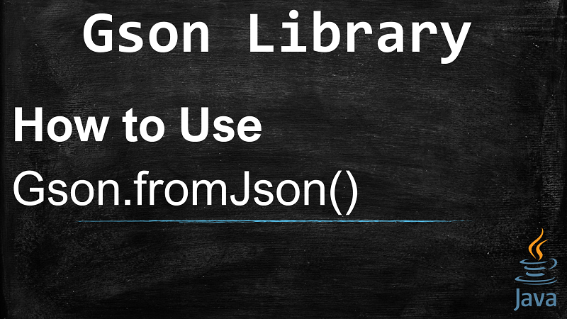 Deserializes JSON string into Java object using Gson.fromJson() with Gson