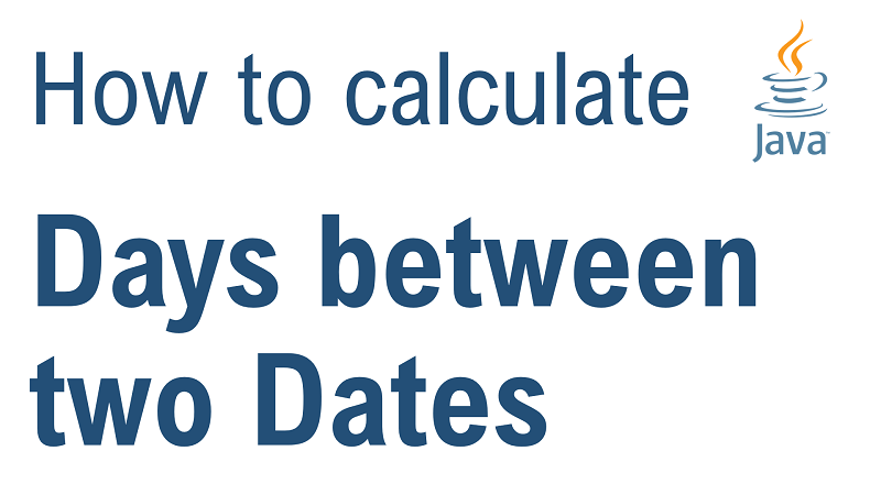 Java Calculate Number of Days Between Two Date