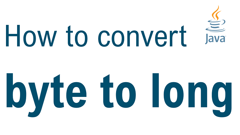Java Convert byte to long