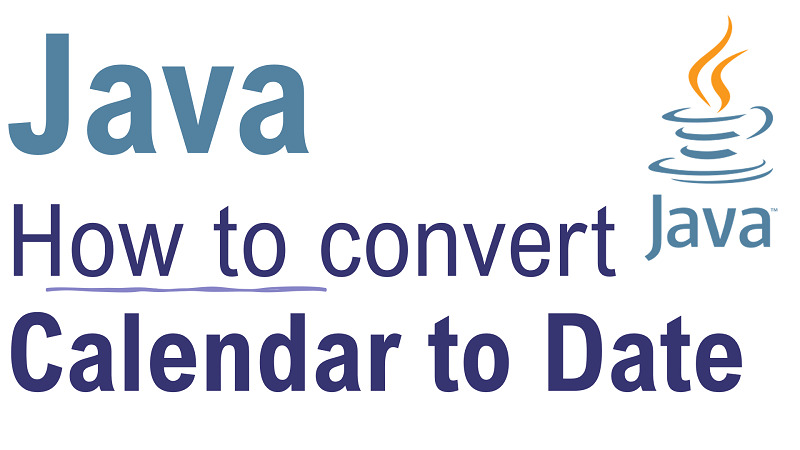 Java Convert Calendar to Date