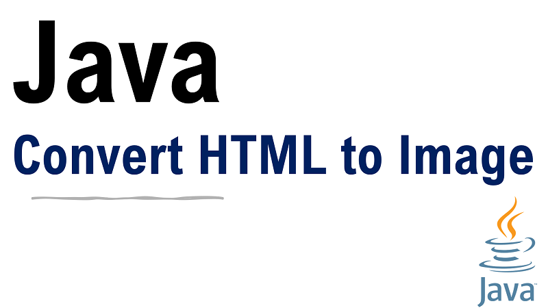 Java Convert HTML to Image
