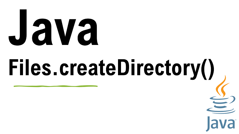Java Create a New Directory using Files.createDirectory()