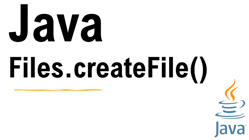 Java Create New File using Files.createFile()