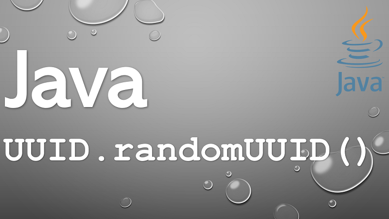 Generate Random UUID in Java