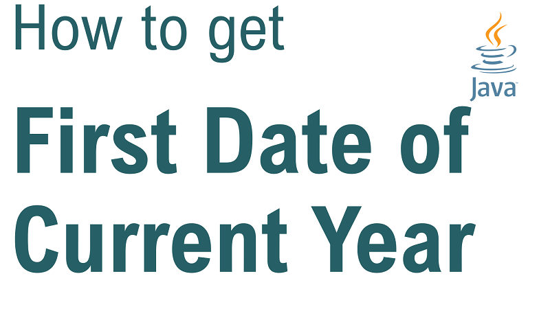 Java Get First Date of Current Year