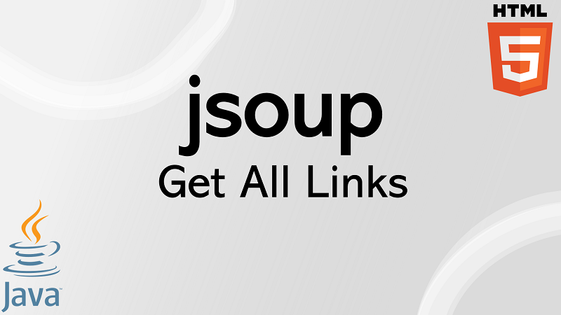 Extract All Links of a web page in Java using jsoup