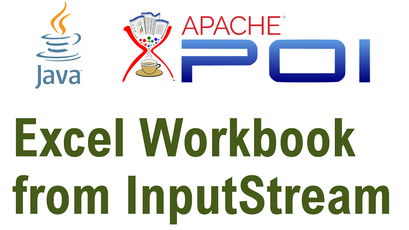 Java Read Excel Workbook from InputStream using Apache POI