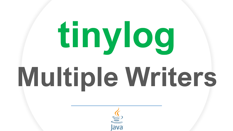 Java tinylog with Multiple Writers