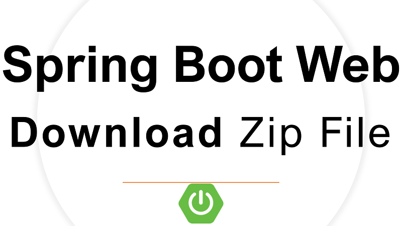 Spring Boot Download Multiple Files as Zip File